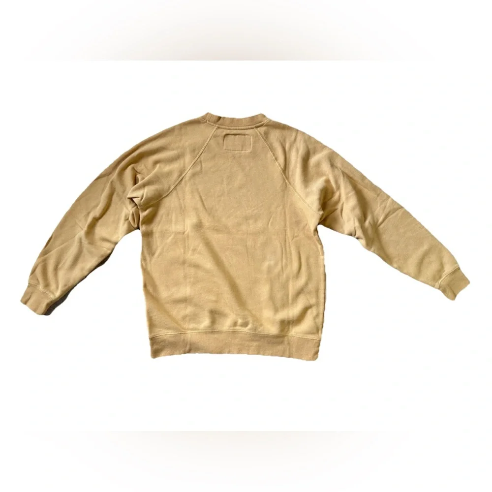 Ouray, Colorado Sun & Rocky Mountains Gold / Mustard Crewneck Sweatshirt Size S - Picture 2 of 5